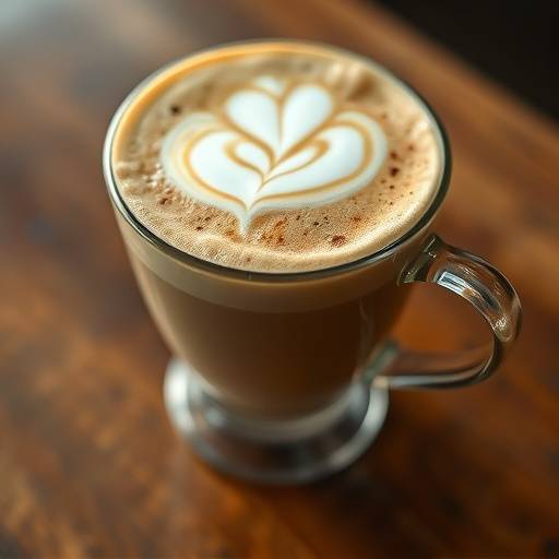 Cappuccino with frothy milk